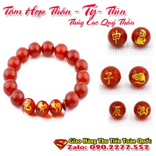 Vòng tay phong thuỷ tuổi tý - Vòng đá phong thuỷ hợp tuổi tý