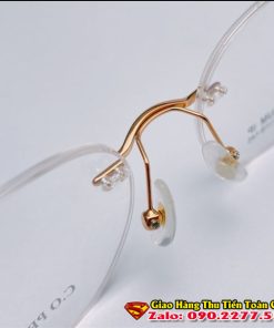 Gọng Kính Nữ - Gọng Kính Titan 3 Mảnh Cho Nữ Chính Hãng