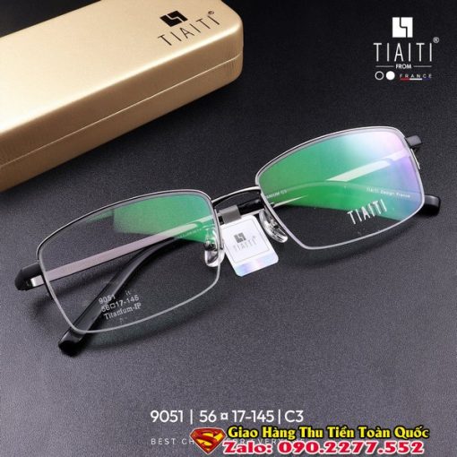 Gọng Kính Titan - Gọng Kiếng Titan - Gọng Kính Nam Chính Hãng