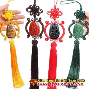 Khánh treo xe ô tô hợp tuổi mão - Khánh treo phật văn thù bồ tát