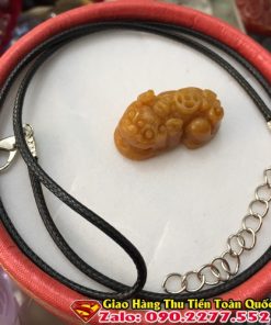 Mặt Dây Chuyền Tỳ Hưu Phong Thủy Đá Tự Nhiên