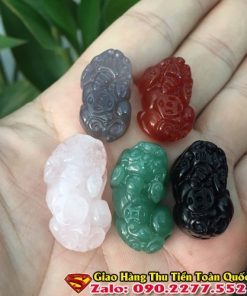 Mặt Dây Chuyền Tỳ Hưu Phong Thủy Đá Tự Nhiên