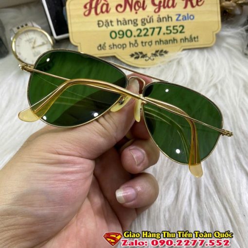 Kính Rayban Mỹ Bọc Vàng 10k - Kính Cổ Sưu Tầm