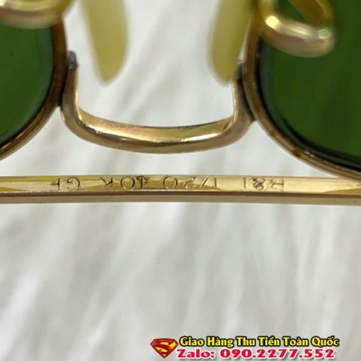 Kính Rayban Mỹ Bọc Vàng 10k - Kính Cổ Sưu Tầm