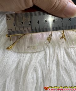Gọng Kính Titan Mạ 18K Chính Hãng - Gọng Kính Cận - Gọng Kính Lão