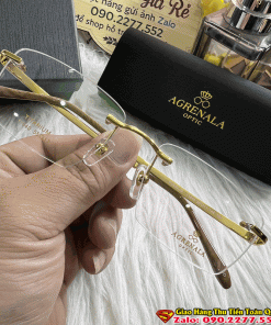 Gọng Kính Titan Mạ 18K Chính Hãng - Gọng Kính Cận - Gọng Kính Lão