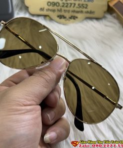 Kính Râm Nam Tròng Thủy Tinh Mắt Vuông