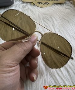 Kính Râm Nam Tròng Thủy Tinh Mắt Vuông